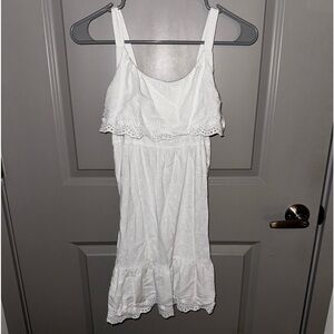 girls’ white dress